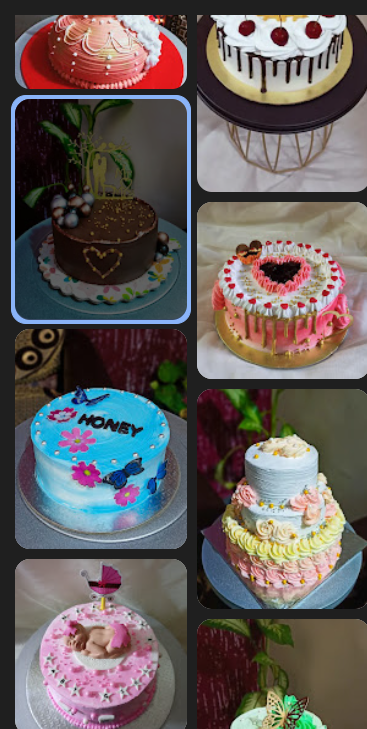 Assorted cakes collection by Harshu's Bakery